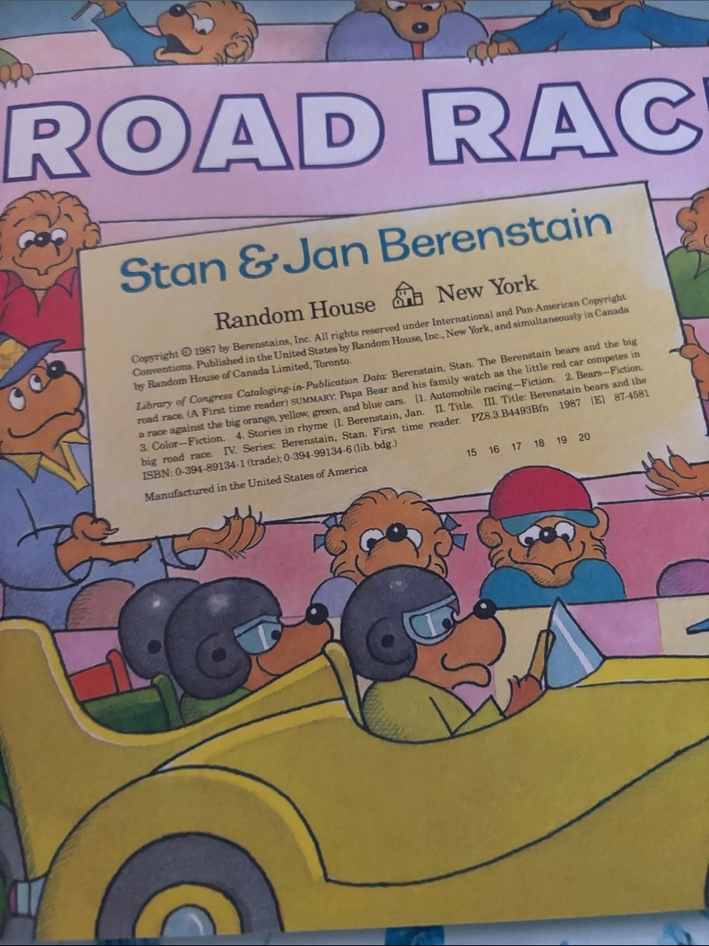The Berenstain Bears & the big road race